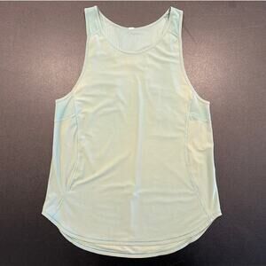 Lululemon Mesh Panel Tank Top Green Athletic Workout Tank Women’s Small 4/6